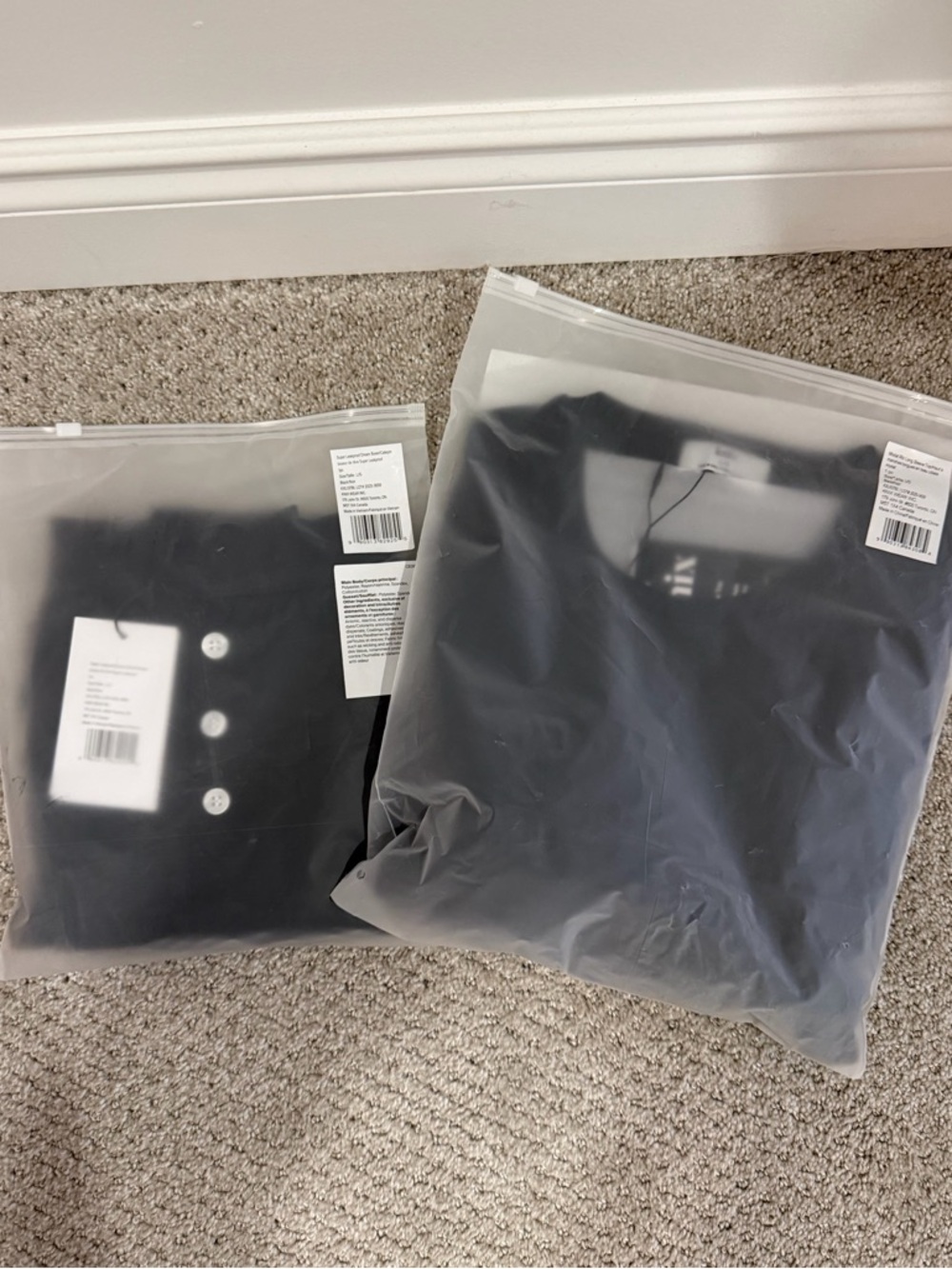 knix Black Pajama Set - Packaged Sleepwear